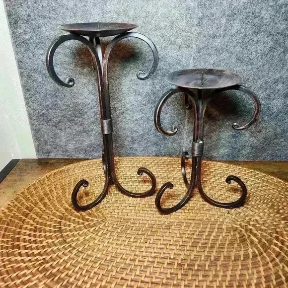 Stupendous Home Decor Metal Candle Stands Made In India - Picture 5 of 5